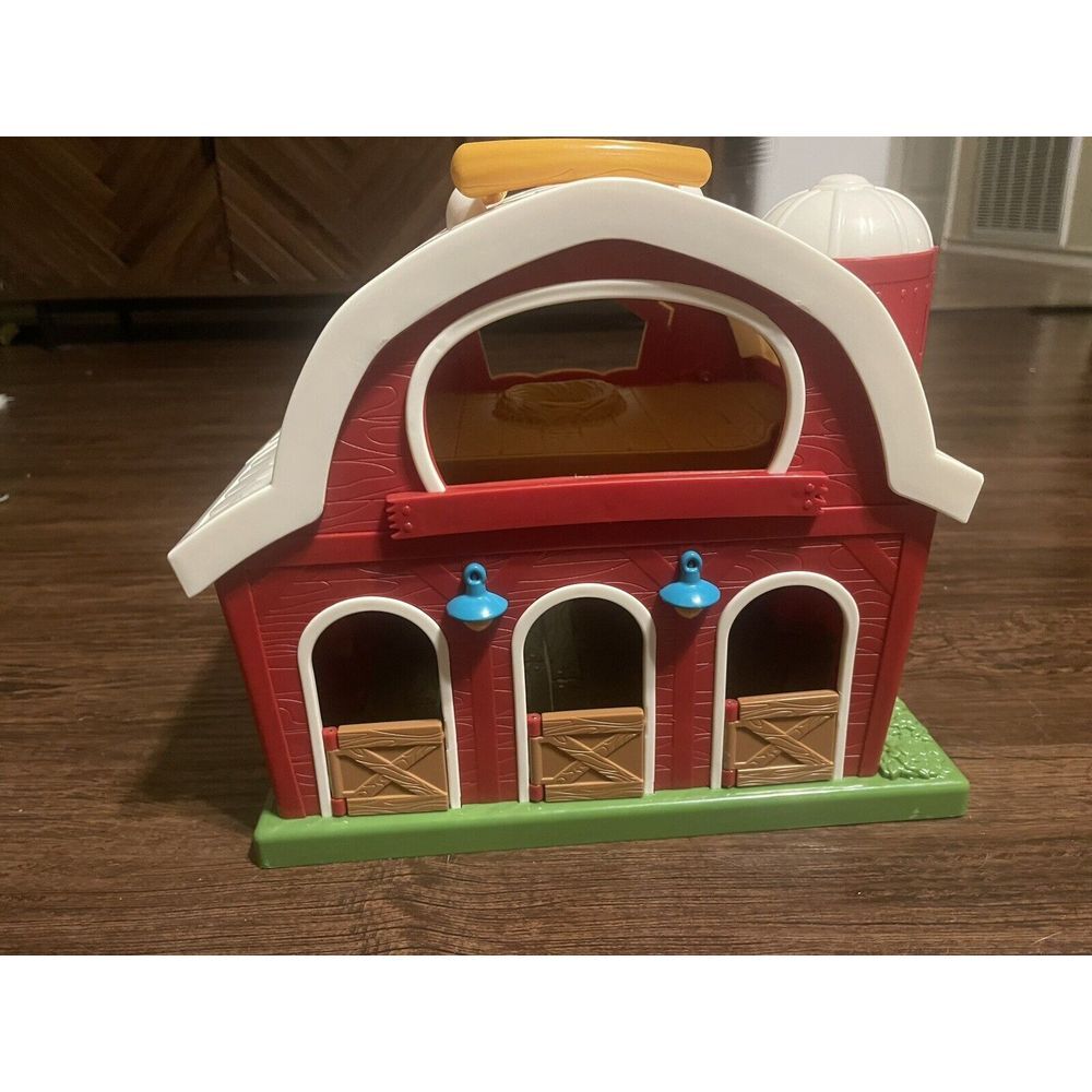 Battat Big Red Barn Farm Playset For‎ Toddlers Preschool Play Pretend - Picture 2 of 7